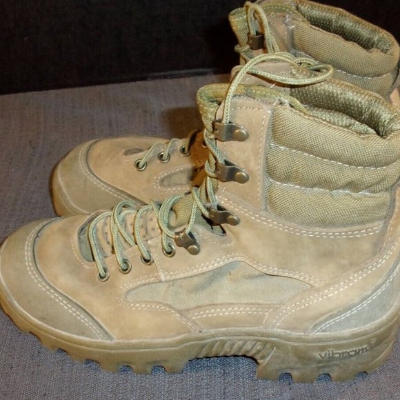 BELLEVILL HKR/990 MOUNTAIN COMBAT HIKER BOOTS MCB MILITARY TAN sz5.5 WIDE EC 242 main image 10